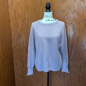Philosophy Crewneck Purple Sweater
